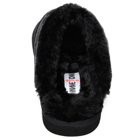 MINNETONKA Chesney Slide Slippers in Black - NEW - Size 9 - Picture 3 of 6